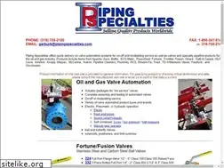 Sites similar to pipingspecialties.com