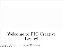 Sites similar to piqcreativeliving.com