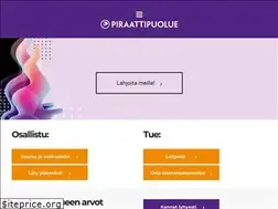 Sites similar to piraattipuolue.fi