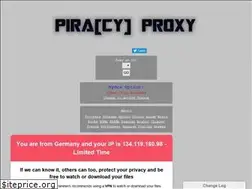 Sites similar to piraproxy.net
