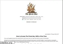 Sites similar to pirate-bays.net