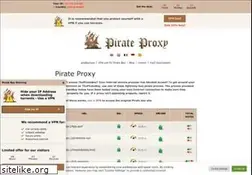 Sites similar to pirate-proxy.com