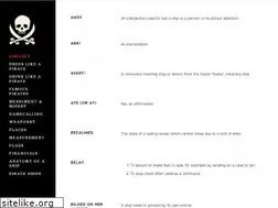 Sites similar to pirateglossary.com