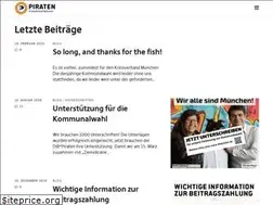 Sites similar to piratenpartei-muenchen.de