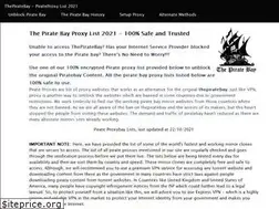 Sites similar to pirateproxy.rip