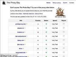Sites similar to pirateproxybay.github.io