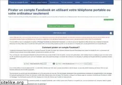 Sites similar to pirater-un-compte-fb.com