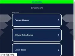 Sites similar to pirater.co