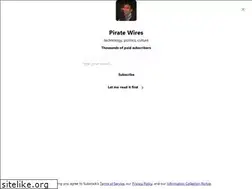 Sites similar to piratewires.com