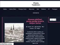 Sites similar to piratupartija.lt
