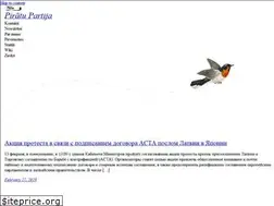 Sites similar to piratupartija.lv