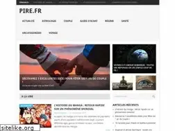 Sites similar to pire.fr
