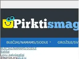 Sites similar to pirktismagu.lt