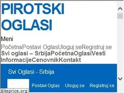 Sites similar to pirotskioglasi.net