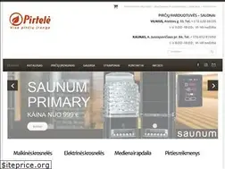 Sites similar to pirtele.lt