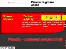 Sites similar to pisaniezagrosze.pl