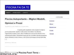 Sites similar to piscinafaidate.net