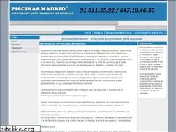 Sites similar to piscinasmadrid.com