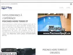 Sites similar to piscineetspaje.ca