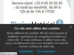 Sites similar to piscinemateriel.fr