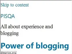 Sites similar to pisqa.com