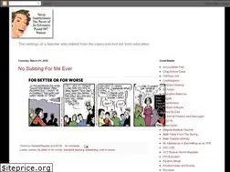 Sites similar to pissedoffteeacher.blogspot.com
