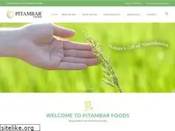 Sites similar to pitambarfoods.com
