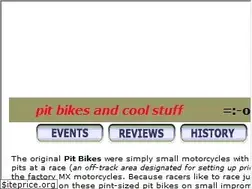 Sites similar to pitbike.com