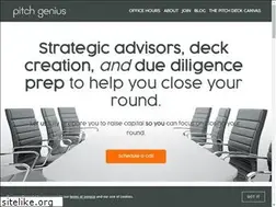 Sites similar to pitchgenius.co