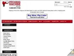 Sites similar to pitchingmachinestop.com