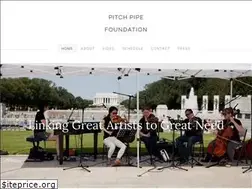 Sites similar to pitchpipefoundation.org