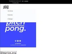 Sites similar to pitchpong.io