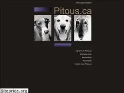 Sites similar to pitous.ca