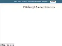 Sites similar to pittsburghconcertsociety.org