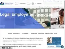 Sites similar to pittsburghlegaljobs.com