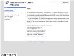 Sites similar to pittsburghvaad.org