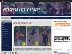 Sites similar to pittsfordlittleleague.org