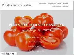 Sites similar to pittstontomatofestival.com