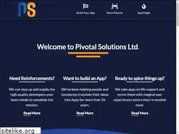 Sites similar to pivotalapps.com