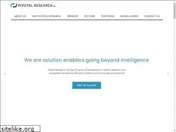 Sites similar to pivotalresearch.ca