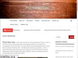 Sites similar to pivotdoorinc.com