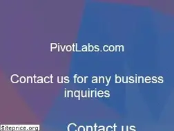 Sites similar to pivotlabs.com