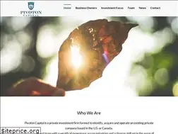 Sites similar to pivotoncapital.us