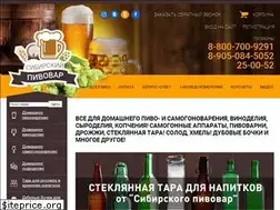 Sites similar to pivovarsibiri.ru