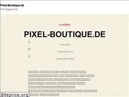 Sites similar to pixel-boutique.de