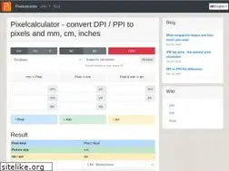 Sites similar to pixelcalculator.com