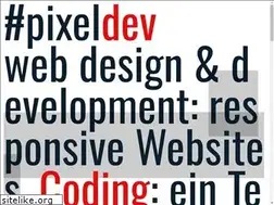 Sites similar to pixeldev.ch