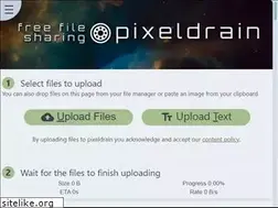 Sites similar to pixeldrain.com