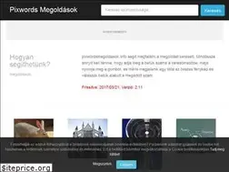 Sites similar to pixwordsmegoldasok.info