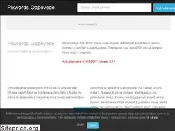 Sites similar to pixwordsodpovede.com